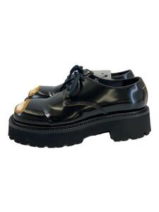 MM6◆LASE-UP BROGUES/ドレスシューズ/36/BLK/レザー/S66WQ0063