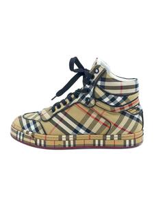 BURBERRY◆ハイカットスニーカー/39/BEG