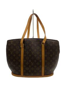 LOUIS VUITTON◆バビロン_モノグラム・キャンバス_BRW/PVC/BRW/M51102/ヌメ革変色有・内側ヨゴレ