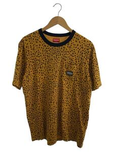 Supreme◆Tシャツ/M/コットン/CML/レオパード/BUTTSTAIN/Leopard Pocket TEE