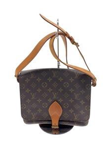 LOUIS VUITTON◆カルトシエールMM_モノグラム・キャンバス_BRW/PVC/BRW