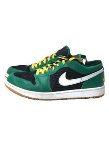 NIKE◆ナイキ/AIR JORDAN 1 LOW_エアジョーダン 1 ロー/29cm/GRN