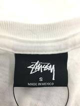 STUSSY◆Basic Stussy Tee/S/コットン/ホワイト_画像3