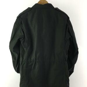 ALPHA INDUSTRIES◆ミリタリージャケット/-/コットン/BLK/無地/8415-01-099-7836の画像2