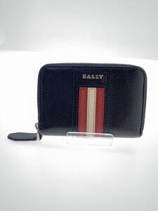 BALLY◆コインケース/レザー/ブラック/メンズ