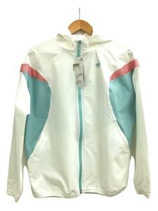 le coq sportif◆スポーツウェアー/M/WHT/QMWVJF21/ソロテックス/SUNSCREEN/クロスジャケット/タグ付き