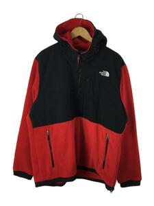 THE NORTH FACE◆フリースジャケット/XL/ポリエステル/RED/無地/NF0A3MMTKZ3/DENALI ANORAK JAC