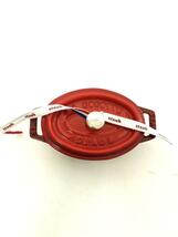 Staub◆cocotte/11cm/オーバルチェリー鍋//RED/40509-807_画像2