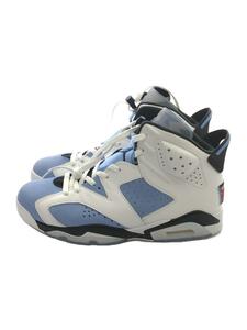 NIKE◆AIR JORDAN 6 RETRO_エアジョーダン 6 レトロ/28.5cm/ブルー