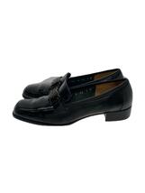 Salvatore Ferragamo◆ローファー/UK5/BLK/レザー/77907_画像1