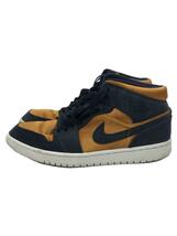 NIKE◆AIR JORDAN 1 MID SE/エアジョーダン1ミッドSE/ネイビー/852542-401/27cm/N_画像1