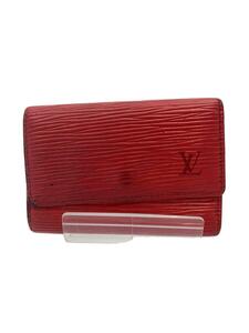 LOUIS VUITTON◆ミュルティクレ6_エピ_RED/-/RED/メンズ