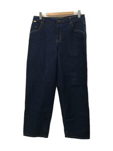 Dime◆BAGGY DENIM PANTS/ボトム/L/デニム/IDG/無地