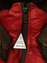 MONCLER◆ZIN GIUBBOTTO/ダウンジャケット/1/ナイロン/RED/無地/A20914031505 53029_画像8