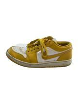 NIKE◆AIR JORDAN 1 LOW_エアジョーダン 1 ロー/28cm/イエロー/全体の使用感汚れ有_画像1