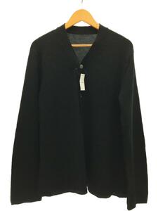 COMME des GARCONS SHIRT◆カーディガン(薄手)/-/アクリル/BLK/無地/W26509