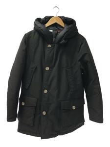 Woolrich◆ウールリッチ/ダウンジャケット/S/ナイロン/BLK/無地/WOCPS2476Dアークテックパーカー