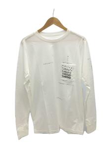 TAKAHIROMIYASHITA TheSoloist.◆長袖Tシャツ/50/コットン/WHT/sc.0017AW21