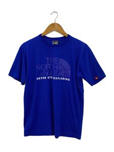 THE NORTH FACE◆COLOR DOME TEE_カラードームティー/L/コットン/BLU