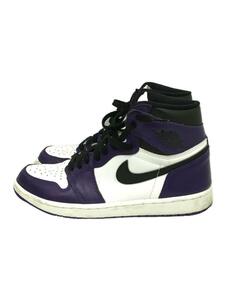 NIKE◆AIR JORDAN 1 RETRO HIGH OG/26.5cm/PUP