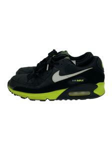 NIKE◆Air Max 90 BLACK Hot Lime/ローカットスニーカー/26cm/BLK/DB3915-001