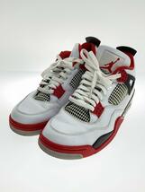 NIKE◆AIR JORDAN 4 RETRO OG_エアジョーダン 4 レトロ OG/27.5cm/ホワイト_画像2