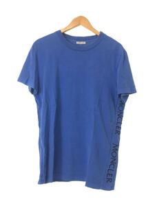 MONCLER◆Tシャツ/M/コットン/ブルー/無地/MAGLIA T-SHIRT