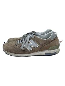 NEW BALANCE◆M1400NV/ローカットスニーカー/28cm/BRW/ヒビ割れ、すり減り