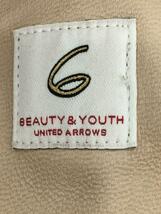 BEAUTY&YOUTH UNITED ARROWS◆オーバーオール/36/スウェード/BEG/8626-199-0038_画像4