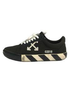 OFF-WHITE◆ローカットスニーカー/43/ブラック/使用感有