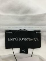 EMPORIO ARMANI◆Tシャツ/44/コットン/WHT_画像3