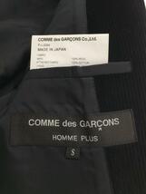 COMME des GARCONS HOMME PLUS◆22aw/コート/S/ウール/GRY/PJ-J054_画像3