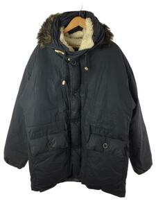 Nigel Cabourn◆ANTARCTIC PARKA/ダウンジャケット/XL/ナイロン/NVY