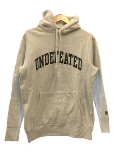 UNDEFEATED◆パーカー/S/コットン/GRY/190077009050