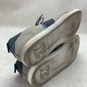 LOUIS VUITTON◆ルイヴィトン/ローカットスニーカー/US8.5/グレー/MS0114/汚れ有/ソール減り有の画像4