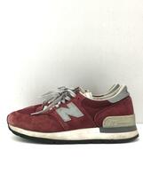 NEW BALANCE◆ローカットスニーカー/27.5cm/ボルドー/グレー/M990BD/USA製/アメリカ製_画像1