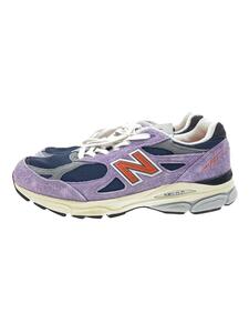 NEW BALANCE◆ローカットスニーカー/28cm/PUP/スウェード/m990td3