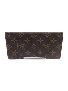 LOUIS VUITTON◆長財布/-/BRW/総柄/メンズ