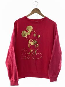 MICKEY FAMILY/スウェット/-/コットン/RED