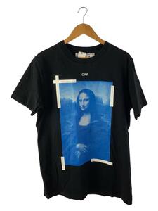 OFF-WHITE◆Tシャツ/L/コットン/BLK/21SS/BLUE MONALISA