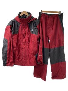 THE NORTH FACE◆RAINTEX2/セットアップ/-/ゴアテックス/RED/NP10203B