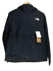 THE NORTH FACE◆SCOOP JACKET_スクープジャケット/L/ナイロン/BLK/無地