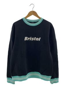 F.C.R.B.(F.C.Real Bristol)◆スウェット/L/コットン/BLK/無地/FCRB-222066