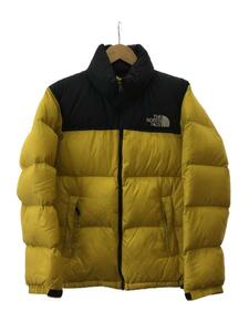 THE NORTH FACE◆NUPTSE JACKET_ヌプシジャケット/L/ナイロン/YLW