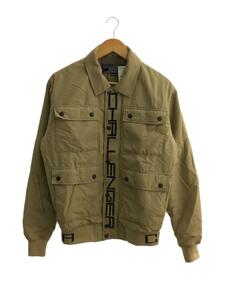 CHALLENGER◆ナイロンジャケット/S/ナイロン/BEG/CLG-JK 021002/NYLON WORK JACKET/21SS