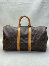 LOUIS VUITTON◆キーポル45_モノグラム・キャンバス_BRW/PVC/BRW_画像3