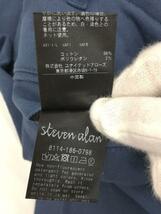 Steven Alan◆ストレートパンツ/S/コットン/BLU/無地/8114-186-0798_画像6