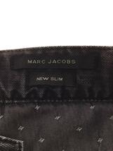 MARC JACOBS◆ストレートパンツ/44/コットン/GRY_画像4