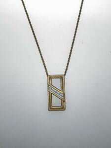 Christian Dior◆ネックレス/-/GLD/トップ有/メンズ