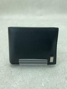 dunhill◆2つ折り財布/レザー/BLK/メンズ